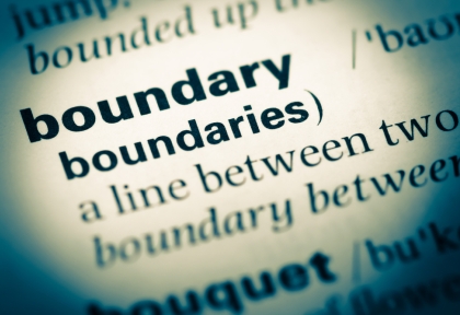 Boundaries